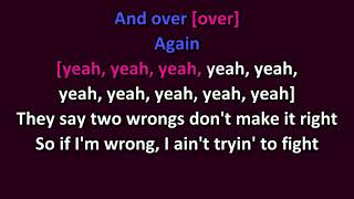 Wyclef Jean ft Claudette Ortiz - Two Wrongs  KARAOKE