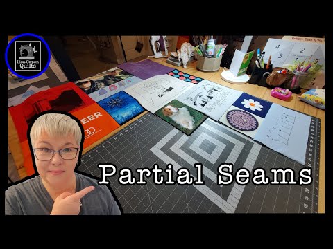Partial Seams in T-Shirt Quilt w/ Different Sized Blocks