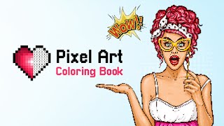 Pixel Art Coloring Book ► Gameplay ► PC Steam  game 1part