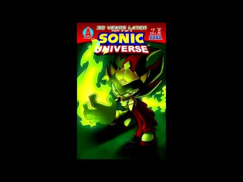 Sonic The Hedgehog #203 and Sonic Universe #7 Covers