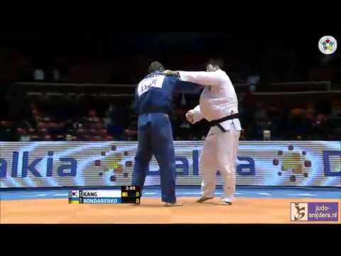 Judo 2013 Grand Prix Jeju: Kang (KOR) - Bondarenko (UKR) [+100kg] bronze