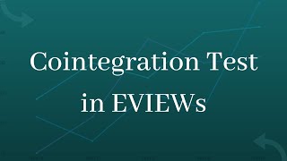 Cointegration test in EVIEWs