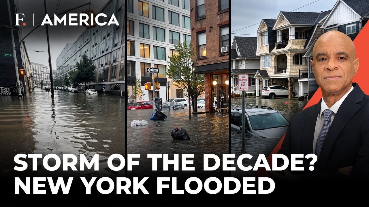 Nor'easter Nightmare: New Yorkers Kayak Streets as Floodwaters Swallow Cars | Firstpost America