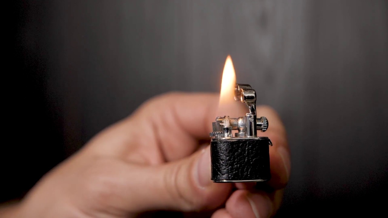 Working Lighter Cufflinks // Leather Wrapped video thumbnail