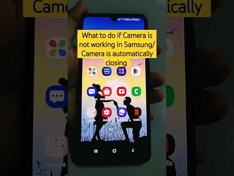 What to do if Camera is not working in Samsung/ Camera is automatically closing #camera #samsung