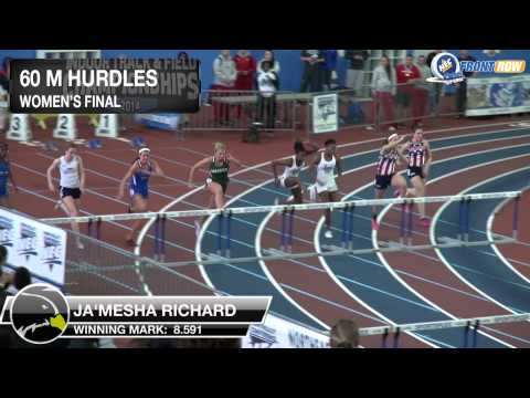 2014 NEC ITF Championships - Women's 60 Meter Hurdles Champion Ja'Mesha Richard, LIU Brooklyn