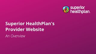 Provider Website Overview