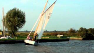 preview picture of video 'Sailing at Thurne Norfolk Broads'