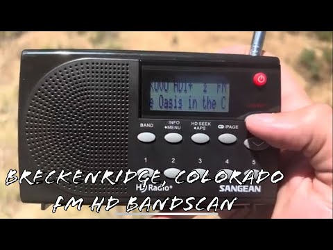 Breckenridge, Colorado FM/HD Bandscan