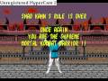 Mortal Kombat 2 Ending Rayden Sega Genesis