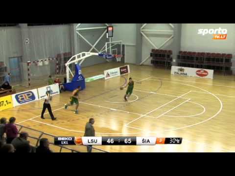 SportoTV.lt: LKL „LSU-Atletas" - „Šiauliai" 2013-11-29
