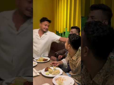 Watch the restless waiter's scene😅😂 || Shanjid Hasan || Restaurant Funny Video