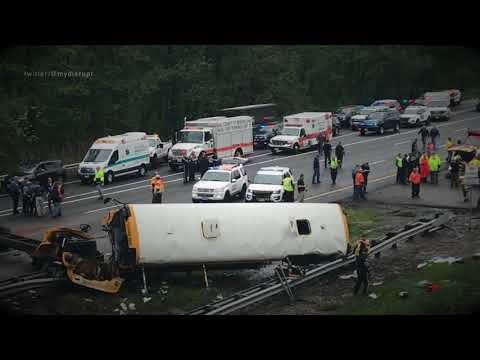 School Bus Dump Truck Crash