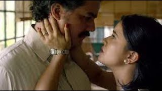 Narcos- Pablo Escobar, his wife and a gun
