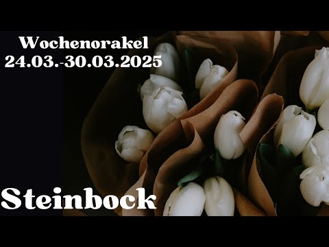 WOCHENORAKEL STEINBOCK ♑️ 24.03.-30.03.2025• im Namen der Gerechtigkeit!