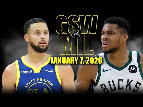 Golden State Warriors vs Milwaukee Bucks Full Game Highlights – January 7, 2026 | NBA Season