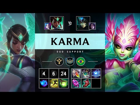 Karma Support vs Nami - BR Challenger Patch 25.19