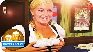 Charlotte Engelhardt als Wiesn Bedienung - Oktoberfest 2013
