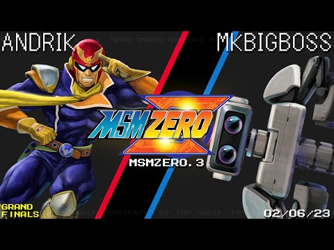 MSM:ZERO.3 - Andrik (Captain Falcon) vs. BigBoss (ROB) - SSBU - GRAND FINALS