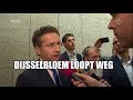 Dijsselbloem gooit handdoek in de ring