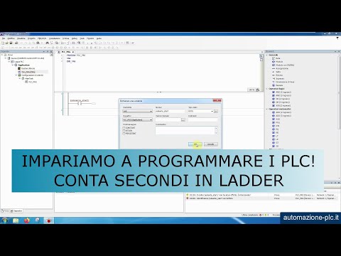 Laboratorio pratico di PLC: programmiamo un timer conta secondi in ambiente Codesys.