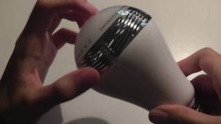 REVIEW: Bluetooth Speaker LED Light Bulb E27