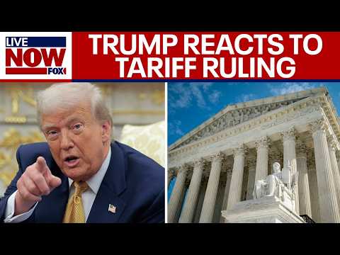 FULL Trump on tariffs: court ruling is 'disgraceful'