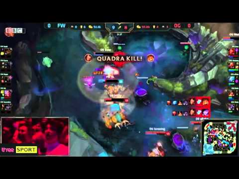 Soaz Darius Pentakill vs Flash Wolves - BBC Casted by Deman and Stress