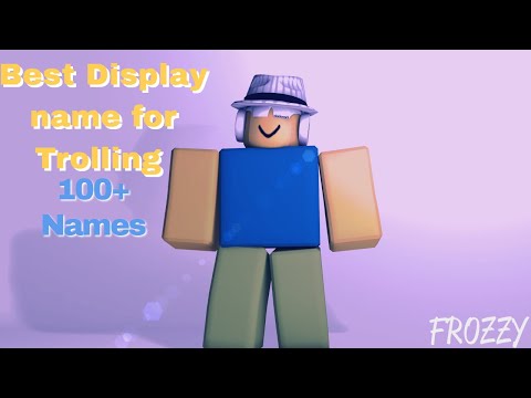 Troll Display Names For Roblox