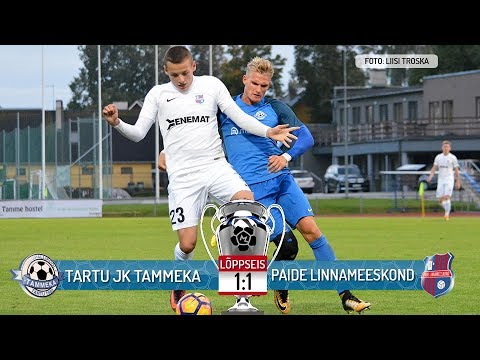 28. voor 2017: Tartu JK Tammeka - Paide Linnameeskond  1:1 (0:1)