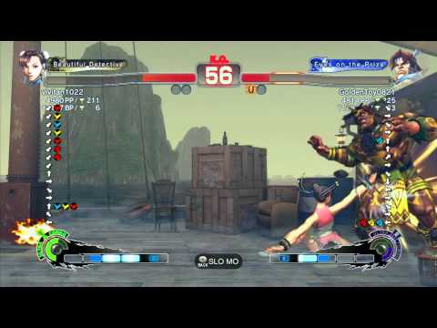 SSF4 AE 2012: vivitan1022 (Chun-Li) vs GoldenToy0821 (Hawk) - Xbox Live Ranked Match