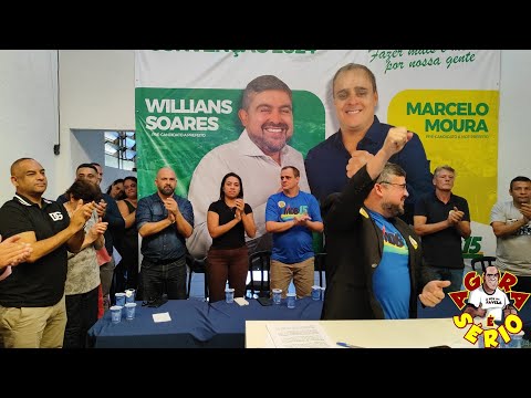 CONVENÇÃO DO PRÉ CANDIDATO A PREFEITO WILLIAM SOARES NO BARNABÉS AUTORIDADES.
