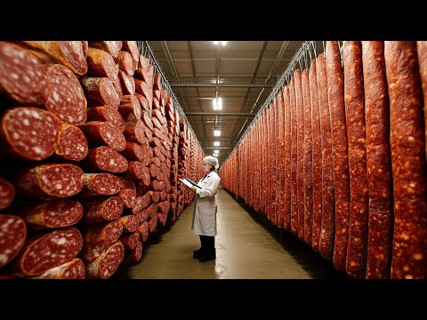 How Traditional Italian Salami Is Made – Authentic Salami Making Process in Italy