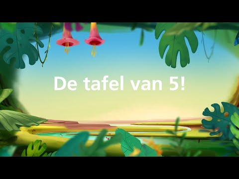 Tafels oefenen met Semsom tafelliedjes | De tafel van 5