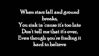 David Cook - Hard to Believe (lyrics)