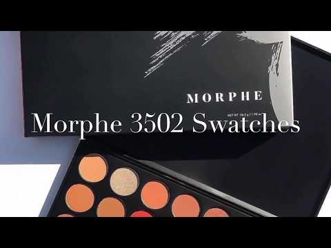 Morphe 3502 Swatches