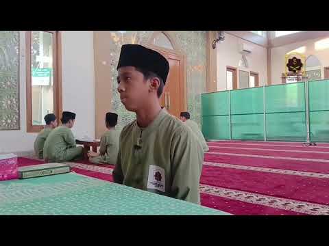 Tasmi' Hafalan Matan Al-Ushul Ats-Tsalatsah. Santri: Abdullah Jahsy. Asal Kab. Karanganyar, Jateng