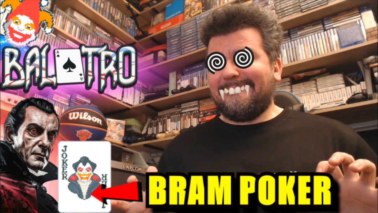 BRAM POKER, el desafío de DRÁCULA EN BALATRO 🃏 Gameplay Español (PC / PS5 / Switch / XBOX)