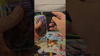 OUR FINAL #prismaticevolutions MINI TIN AND VIDEO THIS WEEK! #tradingcards #pokemon #ptcg