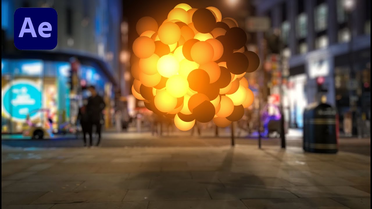 Bubbles Particles VFX tutorial in After Effects - 100% AE