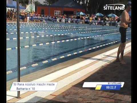 Serie 10 dei 50 Rana  Assoluti Maschi Master - 11 Memorial Andrea Bettiol