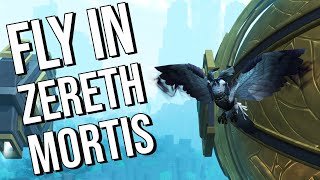 How to unlock Flying in Zereth Mortis - Shadowlands Unlocking the Secrets Guide