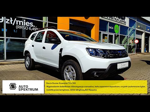 Prezentacja Dacii Duster Essential TCe 100