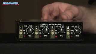 Video thumbnail for Radial Gold Digger 4-ch Mic Selector Overview - Sweetwater Sound by Sweetwater