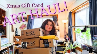 GIGANTIC Art Haul With All My Xmas Gift Cards!