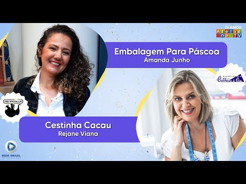 CESTINHA CACAU / EMBALAGEM PARA PÁSCOA