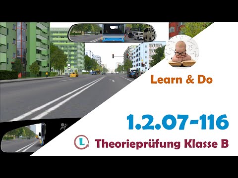 Lexi - Theorieprüfung Klasse B - 1.2.07-116 - لکسی - گواهینامه رانندگی آلمانی