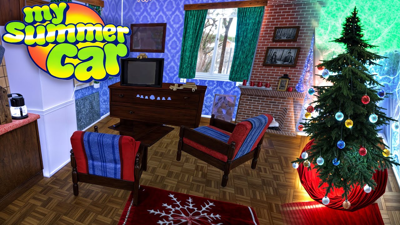 Passei a noite na CASA DA VÓ - My Summer Car NOVA ERA #108