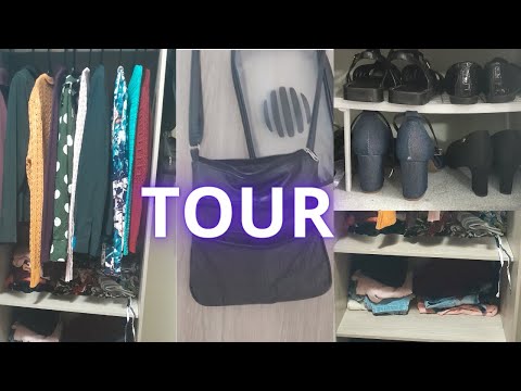 Tour Guarda-Roupa  | Calçados | Minimalista | Simples