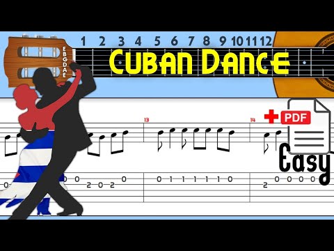 Cuban Dance - Intro loop Guitar Tab